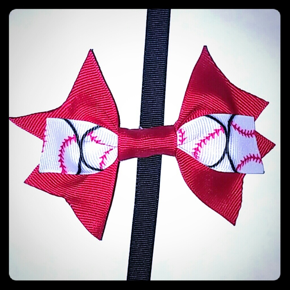 🎀Baseball Hairbow🎀
